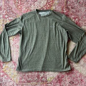 Columbia Green/Grey Long Sleeve Tee